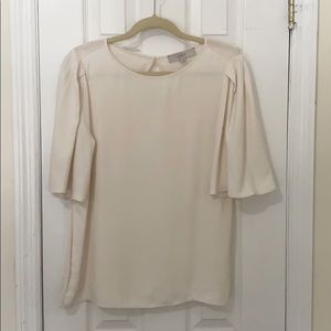 LOFT: Mix-media Blouse